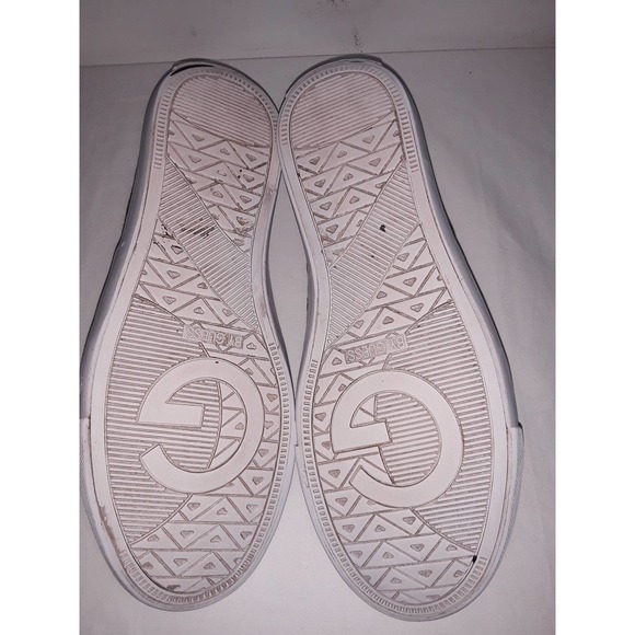 Guess Sz 7.5M G by Guess Black & Gold Backer 2 Quilted Sneakers - Picture 9 of 10